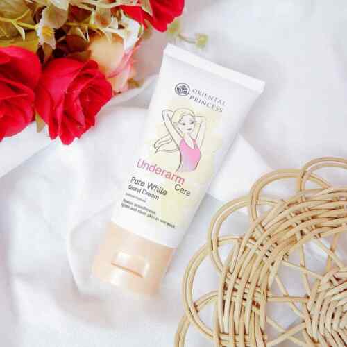 Oriental Princess Underarm Care Pure White Secret Gentle Wash, essence & cream